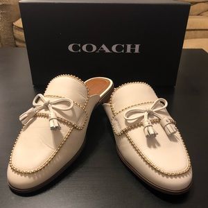 Coach slide on mules/loafer SZ8 NIB